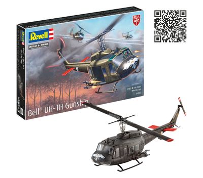 Revell 04943 - Bell® UH-1H® Gunship, 1:100