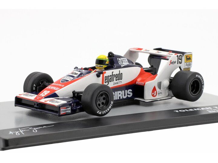 Atlas 1:43 - Ayrton Senna Toleman TG183B #19 Brazil GP formula 1 1984