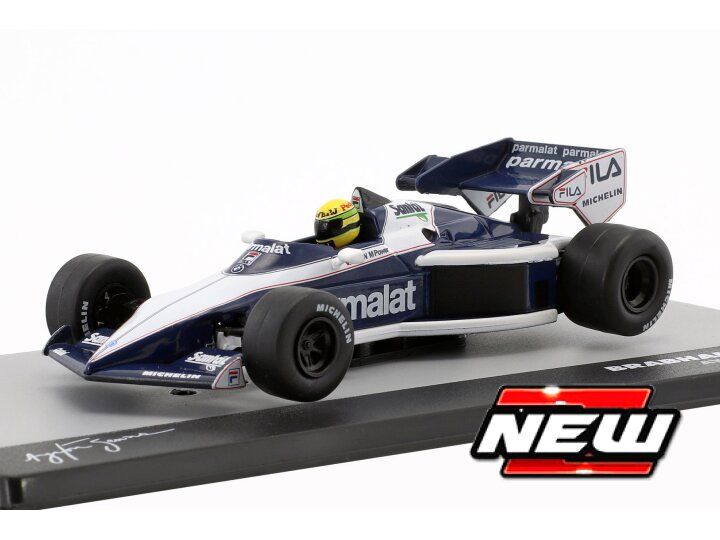 Atlas 1:43 - Ayrton Senna Brabham BT52B test formula 1 1983