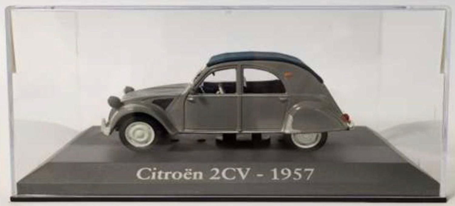 ATLAS 1:43 - Citroen 2CV 1957, grijs