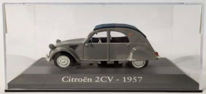 ATLAS 1:43 - Citroen 2CV 1957, grijs