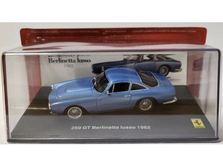 ATLAS 1:43 - Ferrari 250 GT BRTLINETTA LUSSO 1962, blauw