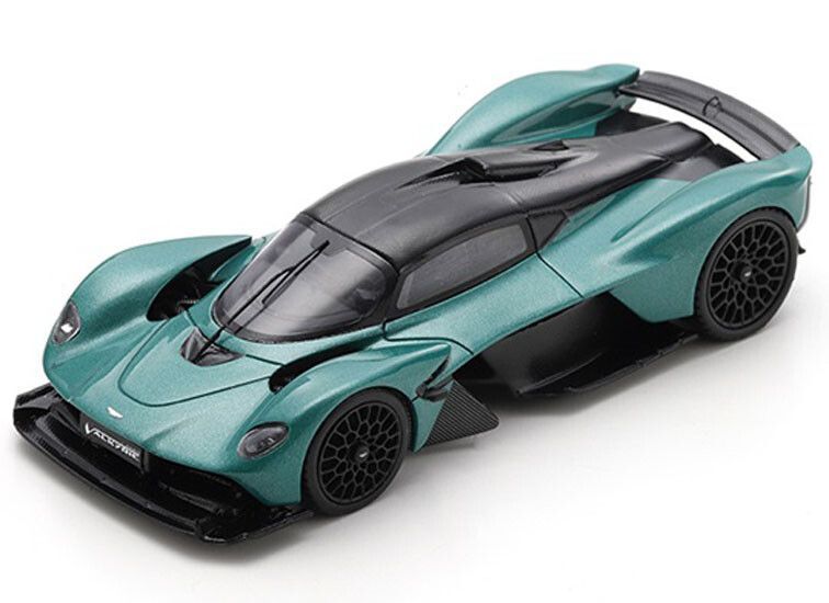 Schuco 1:43 -  Aston Martin Valkyrie 2021, groen/zwart