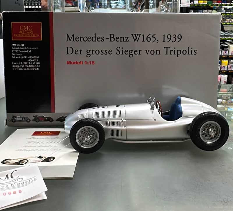 CMC 1:18 - Mercedes Benz, W165, 1939