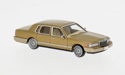 PCX 1:87 - Lincoln Town Car, gold, 1991