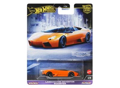 Hotwheels 1:64 - Lamborghini Reventon Roadster, orange
