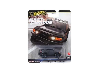 Hotwheels 1:64 - Toyota FJ Cruiser *F&F*, black