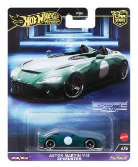 Hotwheels 1:64 - Aston Martin V12 Speedster *Exotic Envy*, green