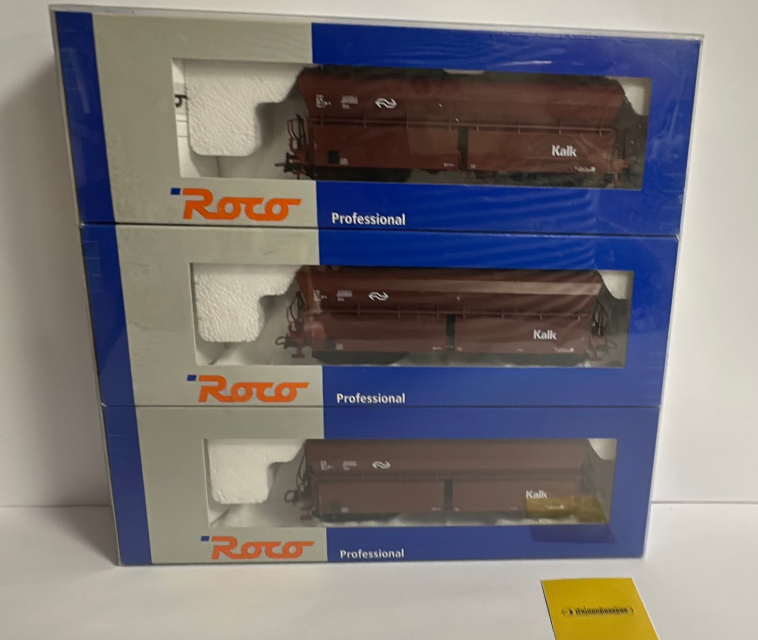 Roco 45978 - H0 | 3 delige set, Kalkwagons , NS
