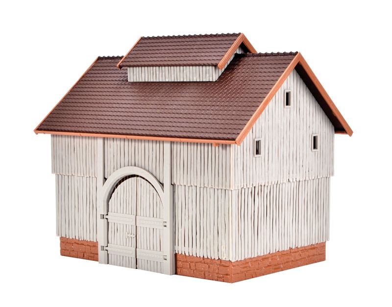 Vollmer 43727 - H0 | Schuur met houten frame