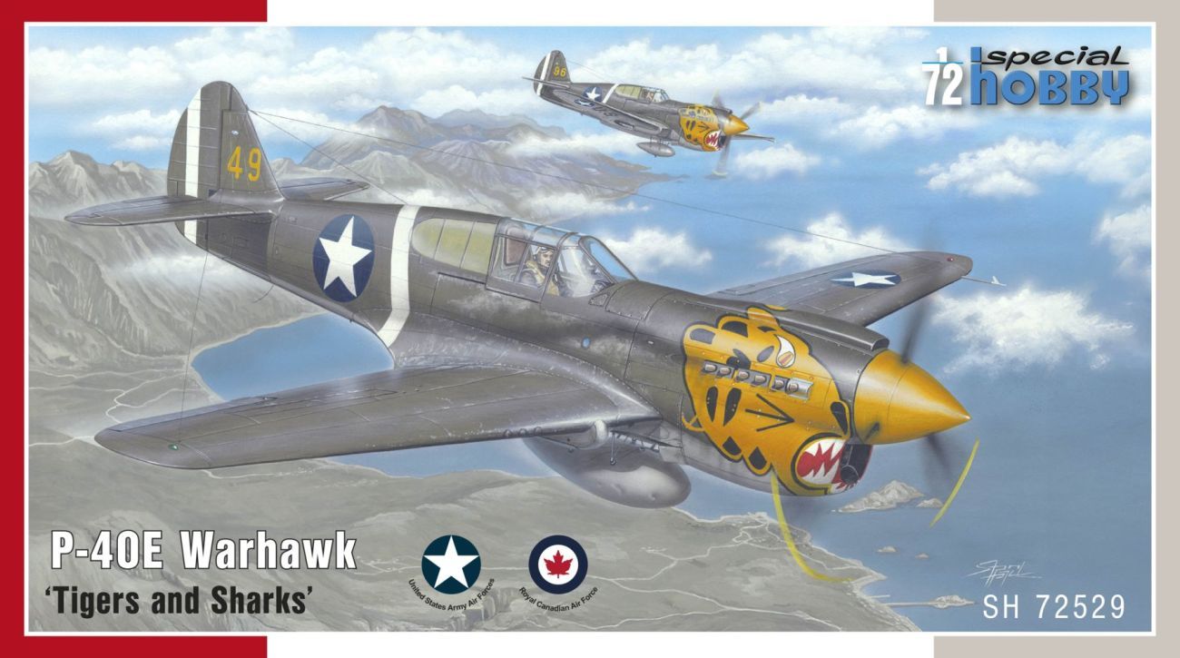 Special Hobby - 1:72 | Curtiss P-40E Warhawk "Tigers and Sharks"
