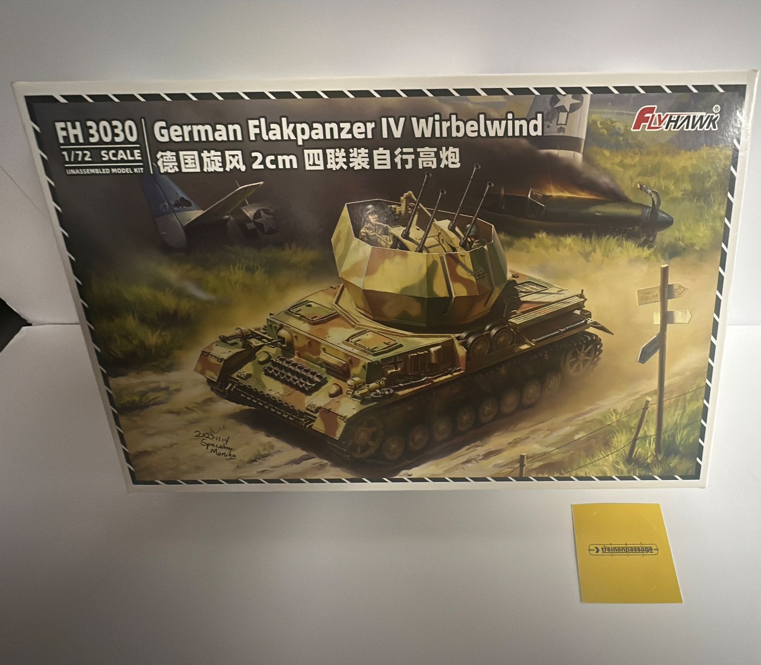 Flyhawk 3030 - 1:72 | German Flakpanzer IV Wirbelwind