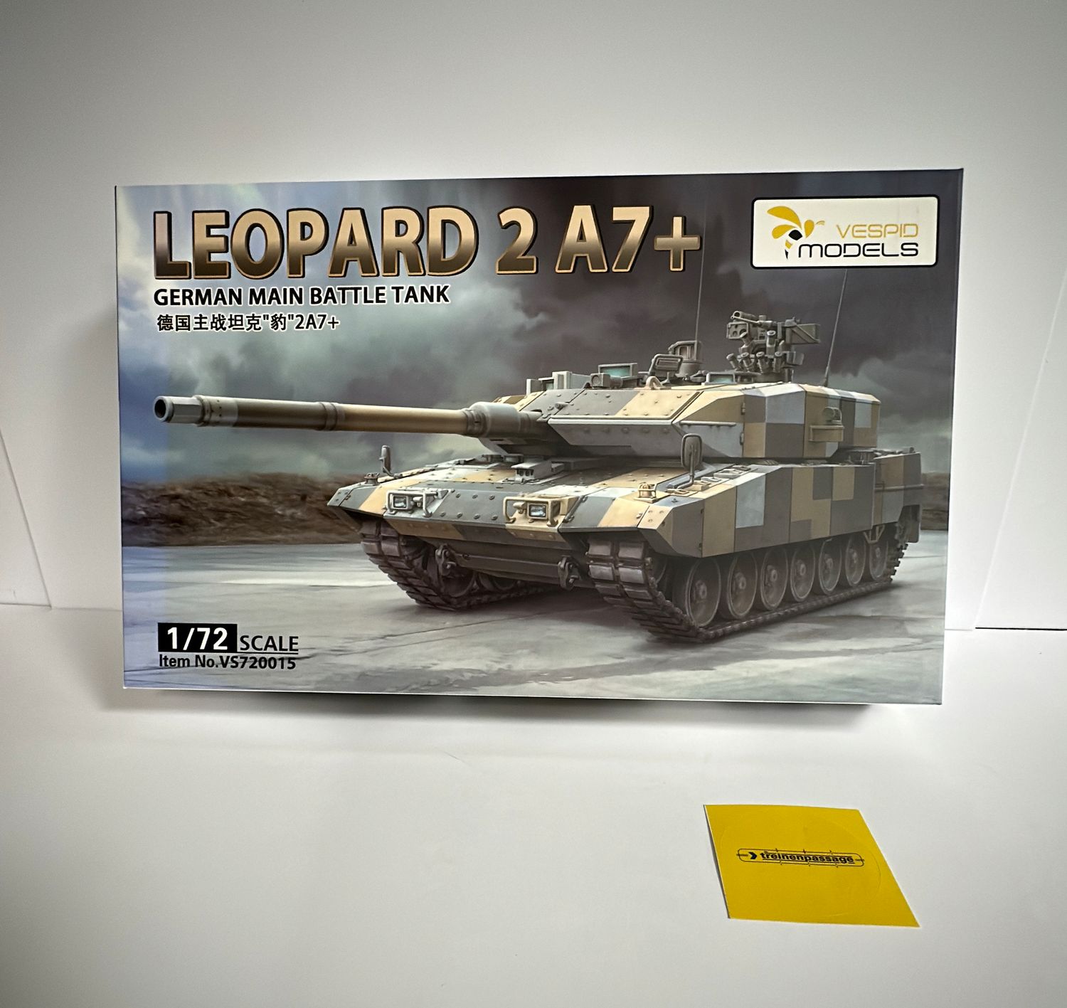 Vespid Models VS720014 - 1:72 | Leopard 2A7+ German Main Battle Tank