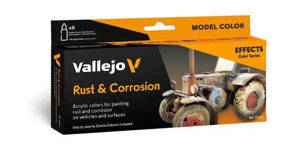Vallejo 70.262 - Model Color | Rust &amp; Corrosion (verfset)