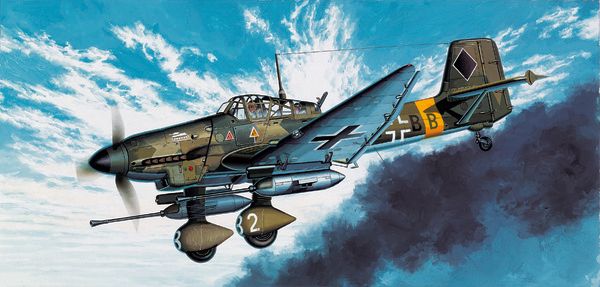 Academy 12450 - 1:72 | Ju-87G-1 Stuka Tank Buster
