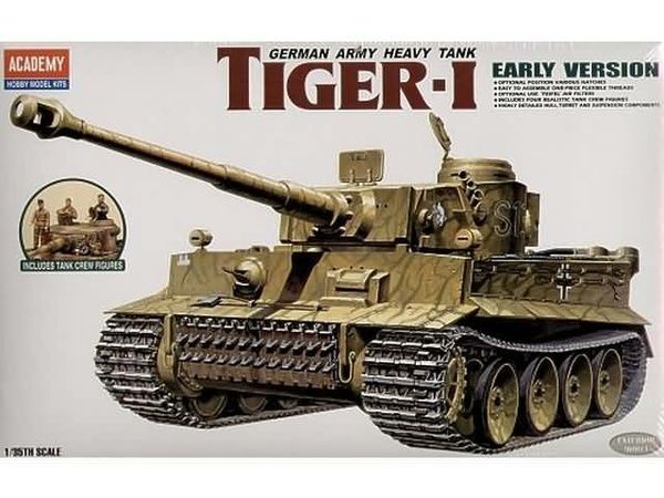 Academy 13264 - 1:35 | Tiger-I WWII Tank Early Version