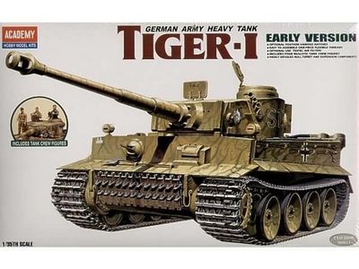 Academy 13264 - 1:35 | Tiger-I WWII Tank Early Version
