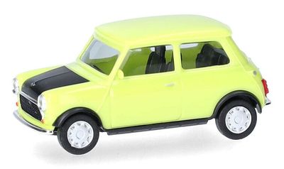 Herpa 941150 - H0 | Mini Cooper met deurslot (rechtsgestuurd), groen "Mr. Bean"