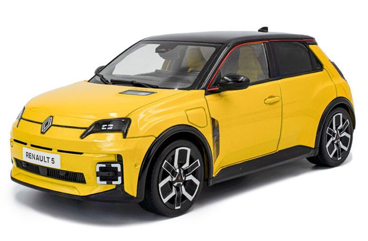 Solido 1:18 - Renault 5 E-Tech '24, geel