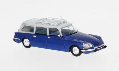 Brekina 1:87 - Citroen DS Break, blua, 1967