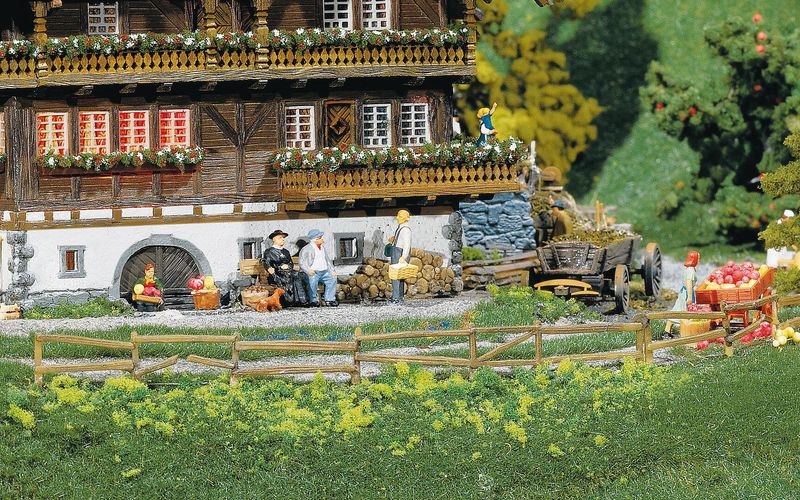 Faller 180406 - H0 | 4 Tuin- en weidehekken, 2360 mm