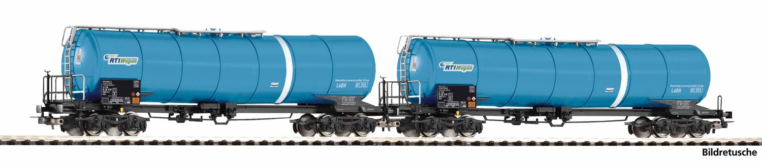 Piko 28343 - H0 | Set van 2 Knikketelwagons RTI