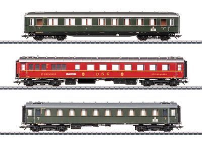 Märklin 42533 - H0 | Set van 3 sneltreinrijtuigen 2 voor D 74