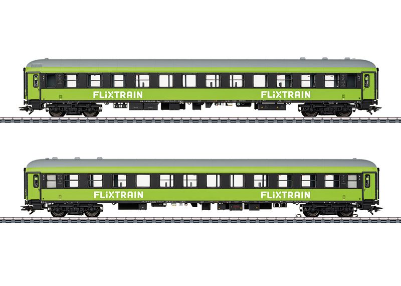 Märklin 42958 - H0 | Set van 2 sneltreinrijtuigen 2, FlixTrain (MHI)