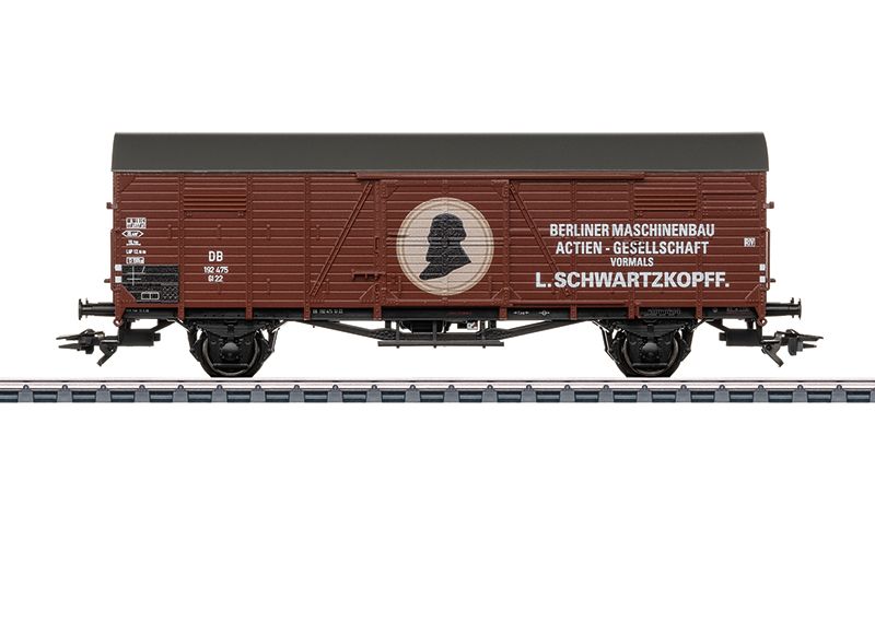 Märklin 46593 - H0 | Gesloten goederenwagen Gl 22 "Lokomotivfabrik L. Schwartzkopf" deel 3 (MHI)
