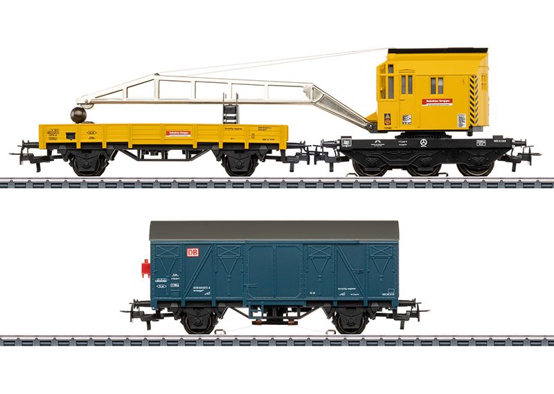 Märklin 46720 - H0 | Kraanwagen set met digitale functies (MHI)