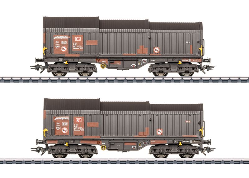 Märklin 46876 - H0 | Set van 2 wagens met telescoophuiven (MHI)