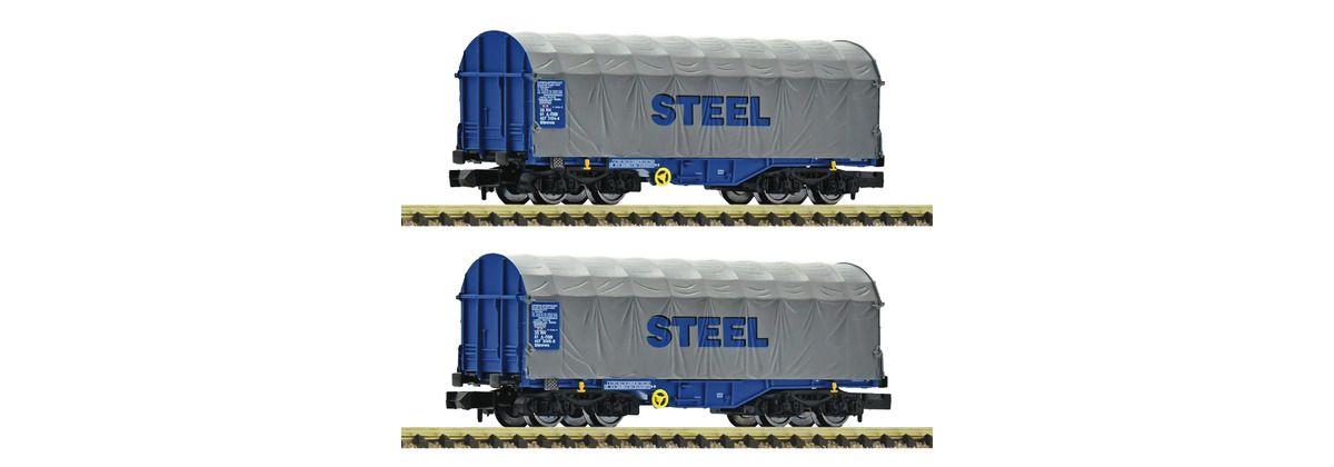 Fleischmann 6660173 - N | Set 2 schuifzeilwagens Shimmns ÖBB