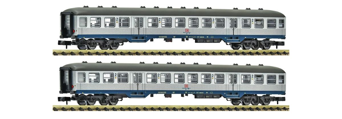 Fleischmann 6260091 - N | Set 2 regionale personenrijtuigen, 2e klas DB AG