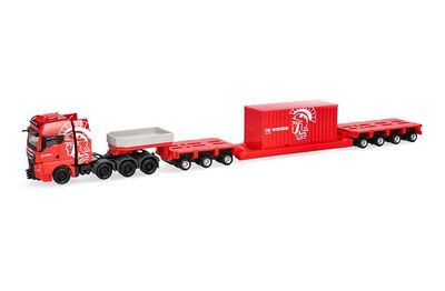 Herpa 1:87 - MAN TGX GX dieplader met 20ft. container "De Romein Group" (NL)