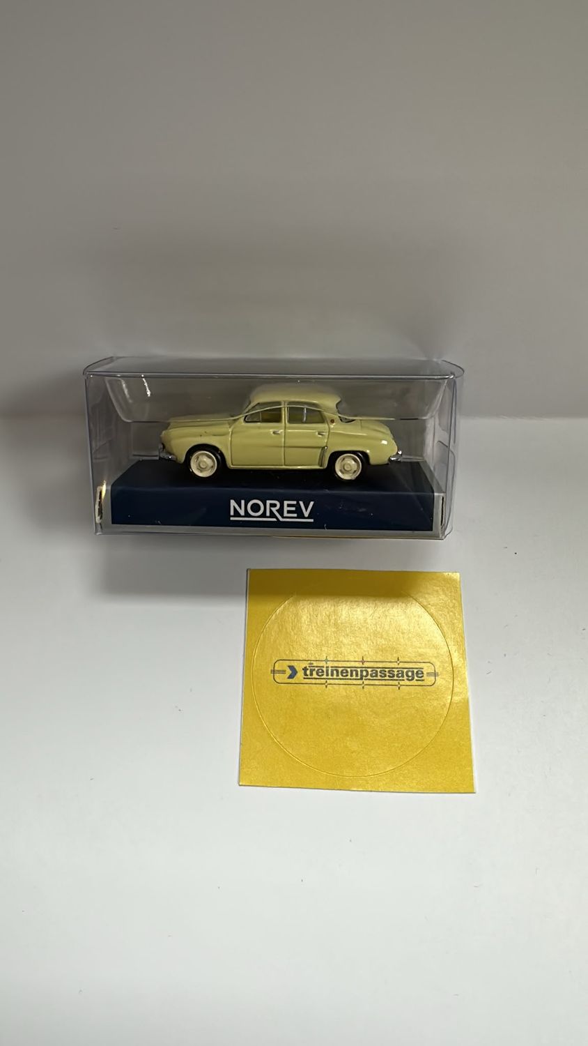 Norev 1:87 - Renault Dauphine 1956, geel