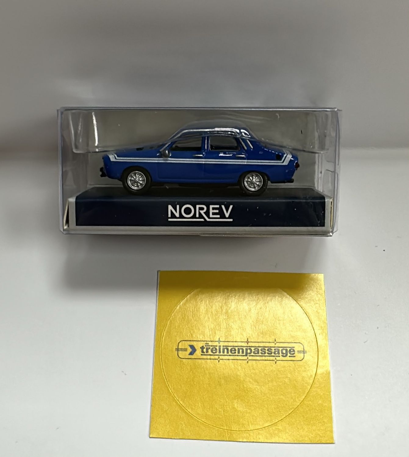 Norev 1:87 - Renault 12 Gordini 1971, Bleu de France