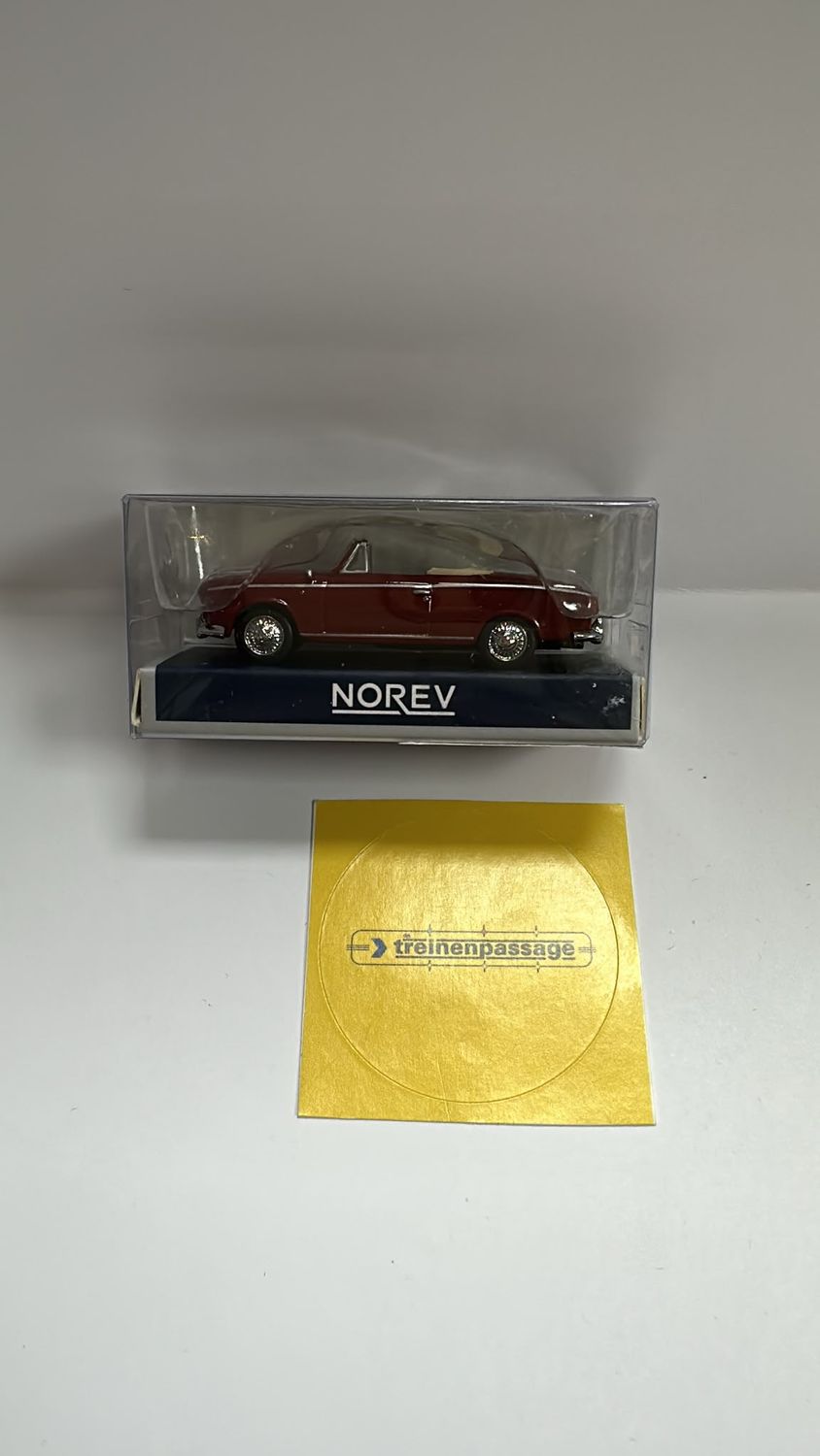 Norev 1:87 - Peugeot 403 Cabriolet 1957, rood