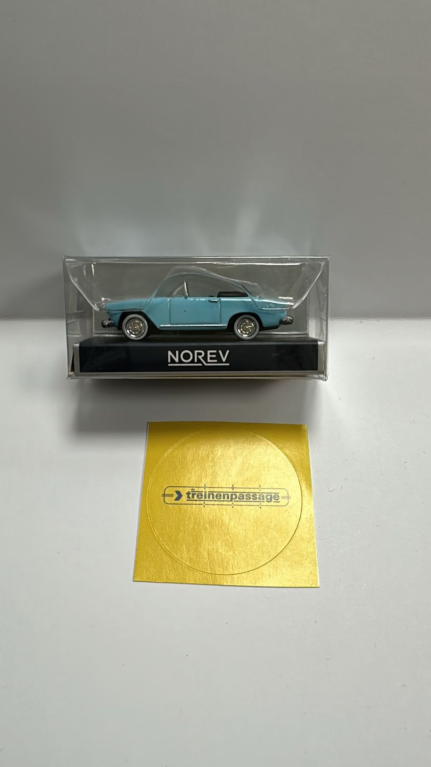 Norev 1:87 - Simca Aronde Montlhéry Spéciale 1962, Blauw