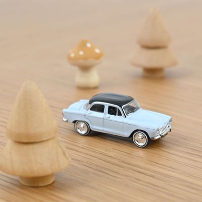 Norev 1:87 - Simca Aronde 1962, Princess Grijs met zwart dak