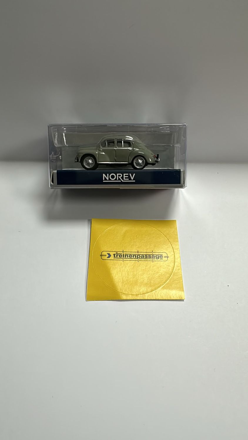 Norev 1:87 - Renault 4CV 1955, Pastelgrijs