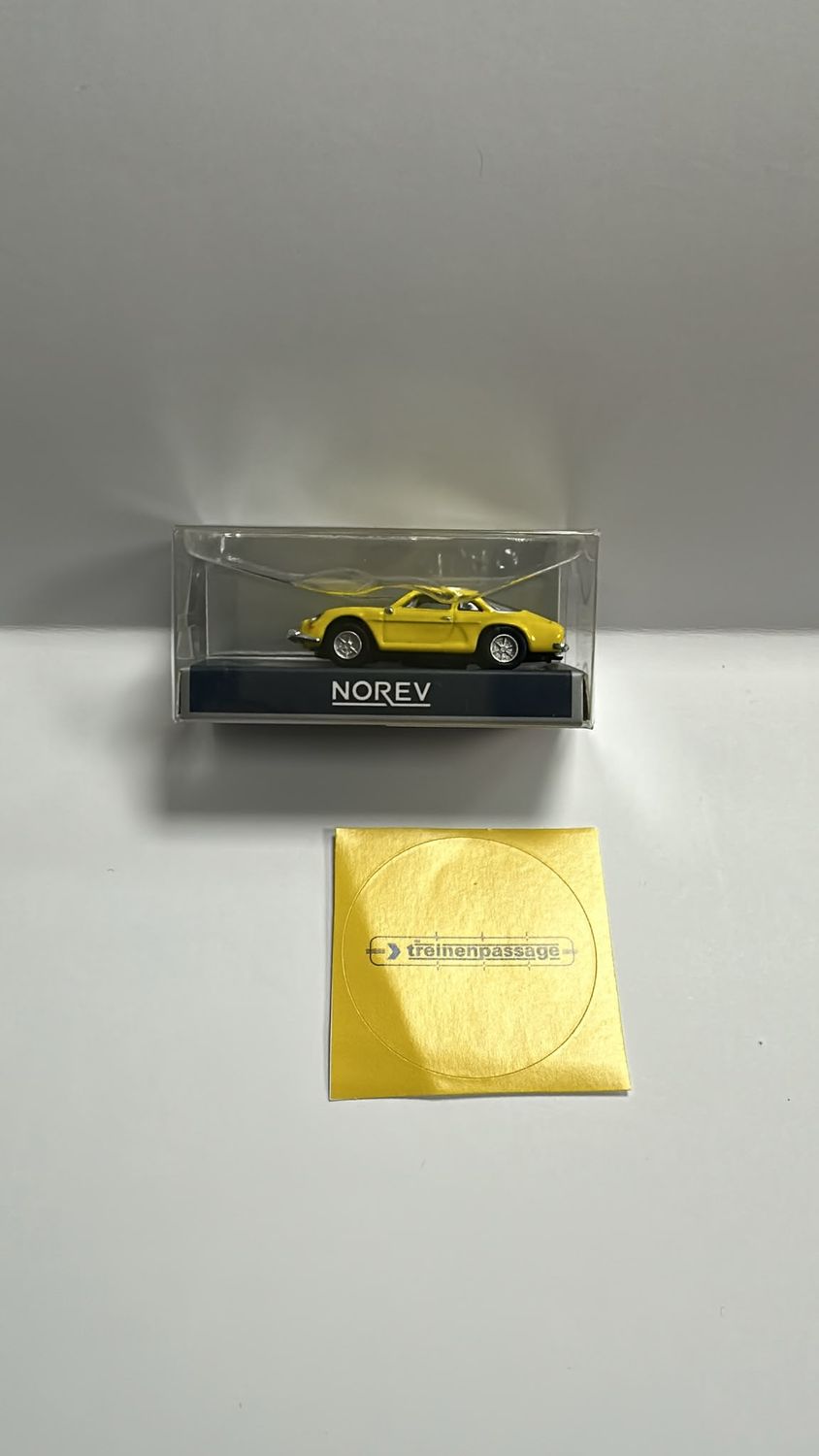 Norev 1:87 - Alpine A110 1973, Geel