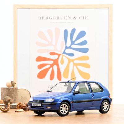 Norev 1:18 - Citroën Saxo VTS 1996, Bleu Grand Pavois