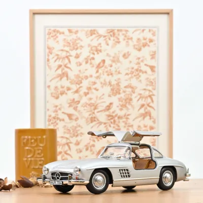Norev 1:18 - Mercedes-Benz 300 SL 1954, Silver