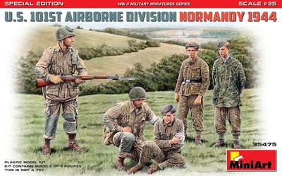 MiniArt 35475 - H0 | U.S. 101st Airborne Division Normandy 1944