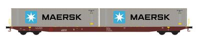 Hobbytrain H23101 - N | Containerwagon SGGNSS'80 METRANS
