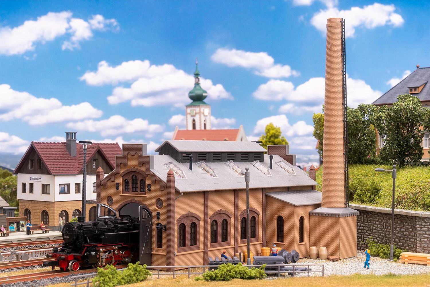 Faller 231732 - N | Locomotiefwerkplaats