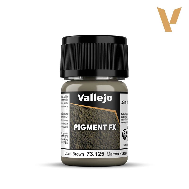 Vallejo 73.125 - Pigment FX | Loam Brown