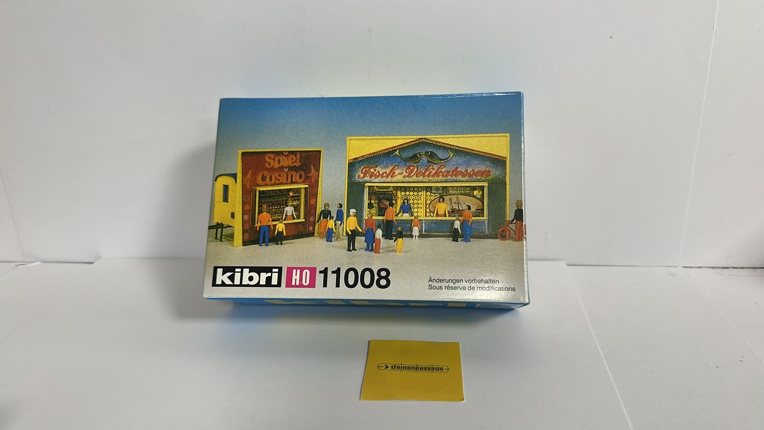 Kibri 11008 - H0 | Funfair wagons "Spiel Casino" &amp; "Frisch Delikatessen"