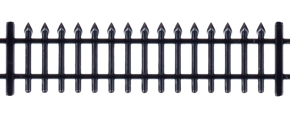 Vollmer 45007 - H0 | Zwart "ijzeren" hek