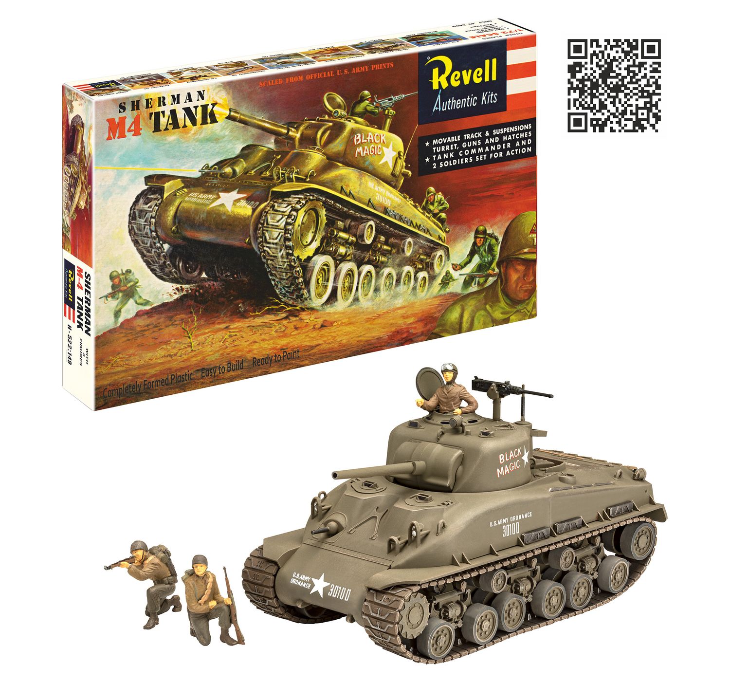 Revell 03369 - 1:40 | M4 Sherman (H-522:149)